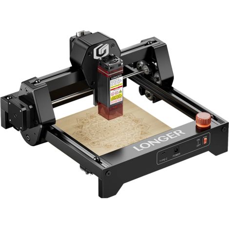 LONGER RAY 5 Mini 2,5 W Gravador a laser de ponto compacto 0,04 mm com Wi-Fi