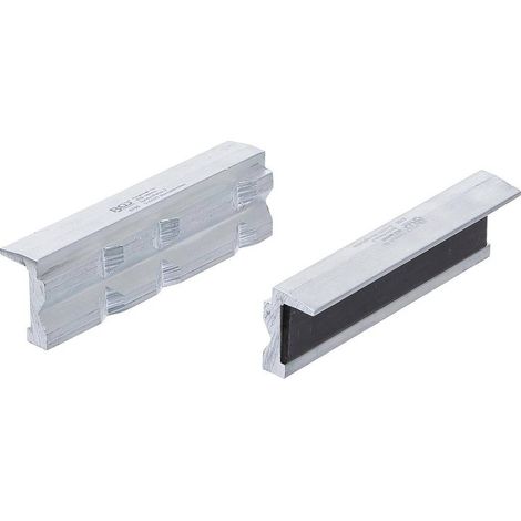Mors de Protection pour Étau 2 pcs 100 mm - Aluminium - Protection et Préservation de l Étau - D-Work