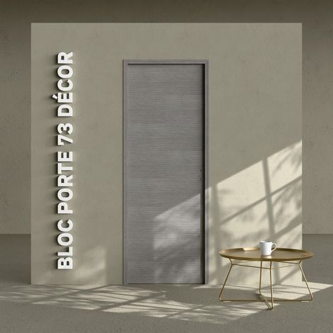 Bloc-Porte Costa Rica H. 204 x l. 73 cm - Poussant Gauche