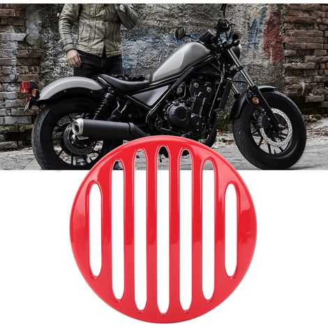 Roter Motorradscheinwerfergrill für Honda Rebel CMX ABS 300/500 (Modelle 2017, 2018 und 2019). (1/5)