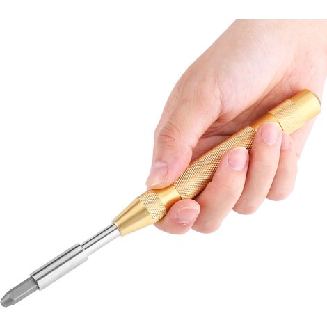 Kit de 38 poinçons automatiques pour marquage de lettres et de chiffres en métal, idéal pour le plastique et le cuir. (1/5)