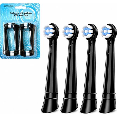 Brossettes de Rechange Compatibles avec Oral B iO, Têtes de Brosse à Dents iO Compatibles Série 2/3/4/5/6/7/8/9/10, Nettoyage Doux des Gencives, 74 Pack (1/5)