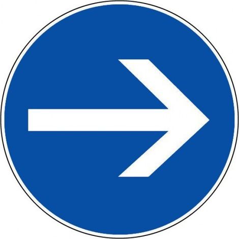 Signalisation-Scheibe 300 mm, Pflichtsensor - Novap