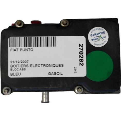 [PRODUIT D'OCCASION] Unite Hydraulique Abs FIAT Punto ♻️ Ref Oe. 80grandepunto38p - Garantie à vie (1/4)