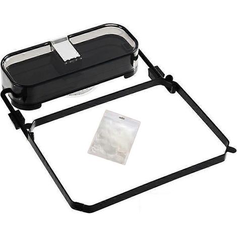 Filtre à ventouse pour évier, panier de vidange avec 50 sacs en maille, support de filtre amovible pour évier de cuisine, B (1/5)