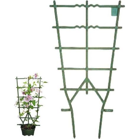 Cadre pour plantes grimpantes vert, 35 cm, hauteur 64 cm
