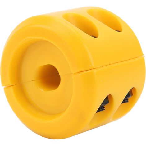 Butée de câble de treuil en caoutchouc avec clé hexagonale pour VTT, UTV, SUV, camions, véhicules tout-terrain, jaune (1/5)