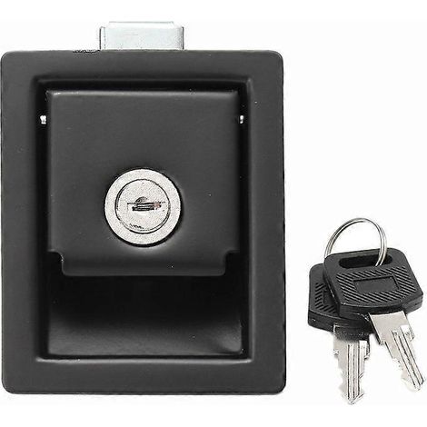 Poignée de verrouillage à palette pour porte de camping-car/car - Verrou de porte à panneau de type remorquenoir (1/5)