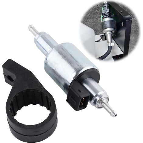 Pompe à Carburant de Chauffage, Air Pompe à Carburant 12V 22ML Universelle Voiture Air Pompe de Chauffage Pompe à Carburant Diesel pour 2KW 5KW 8KW (1/5)