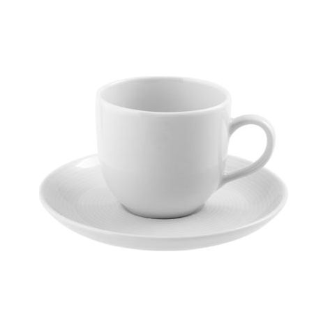 TAZA CAFE CON PLATO PORCELANA