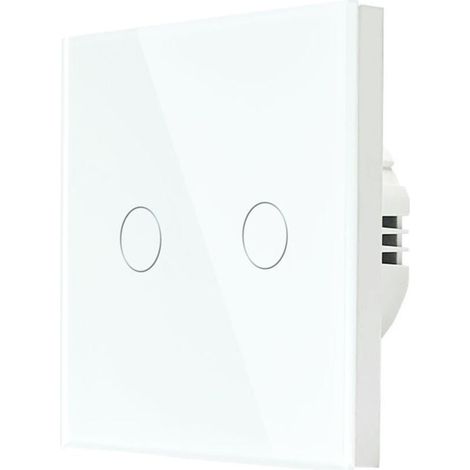 ZVD - Interruptor táctil de dos posiciones, interruptor táctil unidireccional, toma de pared (1/4)