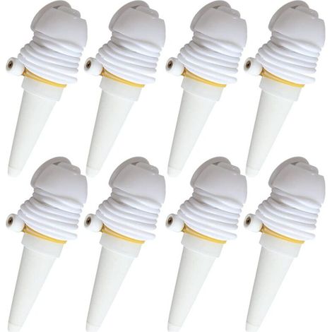 Kit di irrigazione automatico a goccia con spruzzino per piante da interno e da giardino, 8 pezzi