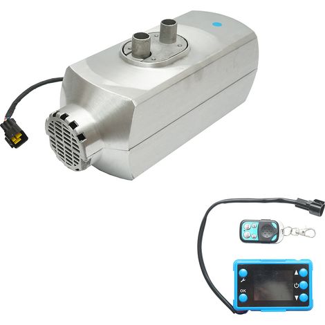 RISCALDATORE D’ARIA RISCALDATORI DA PARCHEGGIO PER L'AUTO RISCALDATORE PER AUTO, RISCALDATORE STAZIONARIO PORTATILE 12V, 5KW, display LCD, con telecomando