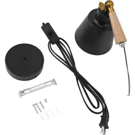 Plug-in wall light, dimmable lights, with cord, on/off switch, adjustable lighting angle, bedside and bedroom lamp (1/5)