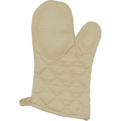 Gant de cuisine avec protection silicone Cuistot Lin (1/2)