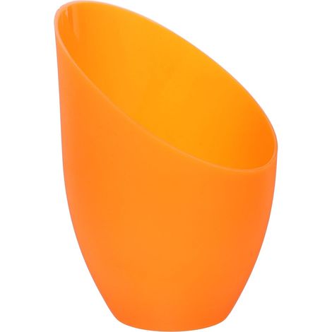 CCYKXA 2-Piece Orange Slanted Plastic Lampshade for Ceiling Lamp, Sturdy Replacement for Interior Decoration Set (1/5)