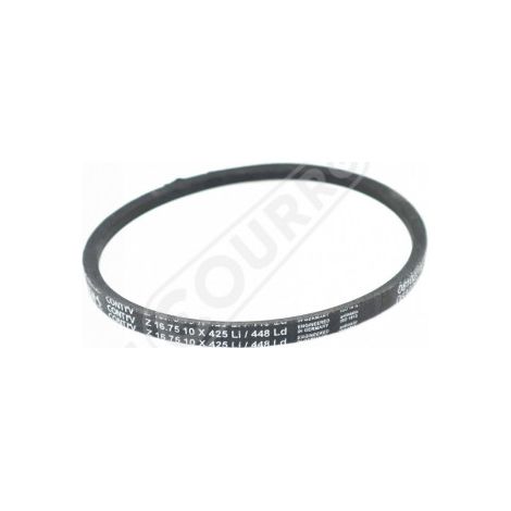 Courroie trapézoidale lisse Contitech Conti V Z16.75 10 x 425 Li / 448 Ld