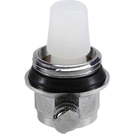 Soupape d'échappement automatique en laiton pour radiateurs, avec filetage extérieur et commande hydraulique pour flux bidirectionnel, diamètre nominal DN25. (1/5)