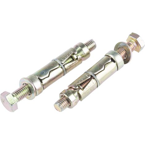 Boulon de bouclier d RS PRO, en Acier au carbone M8, 14mm x 50mm ( Prix pour Sachet de 10 )