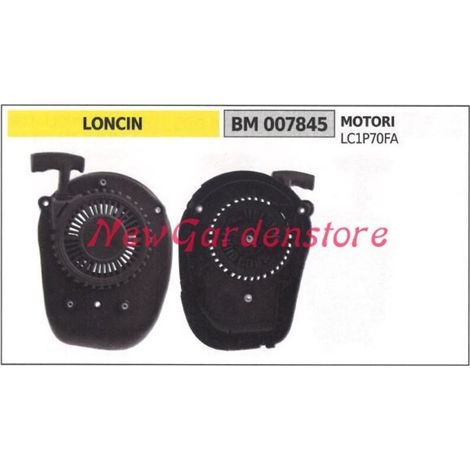 Démarrage du moteur de la tondeuse à gazon LC1P70FA 007845