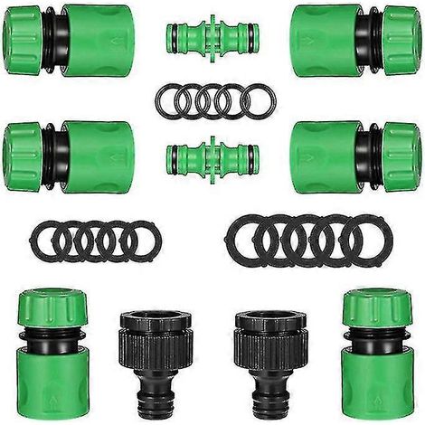 Kit de 10 raccords pour tuyau d'arrosage extérieur - ZHENV (1/5)