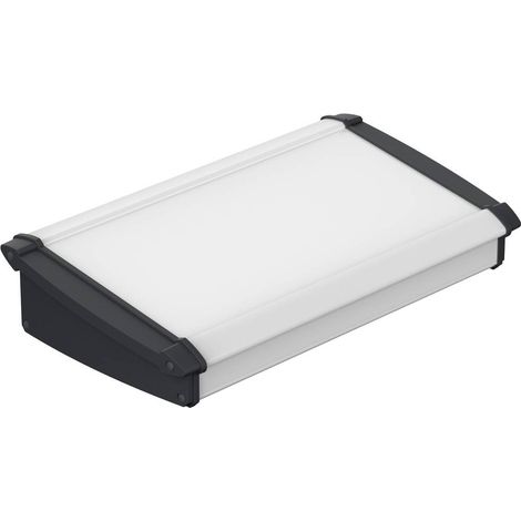 Bopla ALU-TOPLINE ATPH 1865-300 Contenitore da banco (L x L x A) 300 x 181 x 68 mm Alluminio, ABS Grigio grafite (RAL 7 (1/4)
