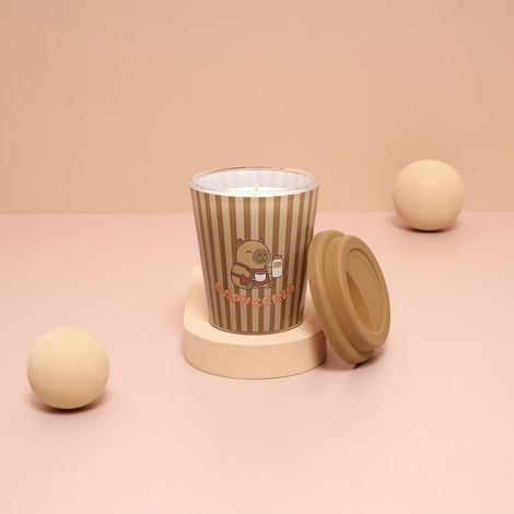 Bougie - THE CONCEPT FACTORY - Parfumée - Capuccino - Marron (1/5)