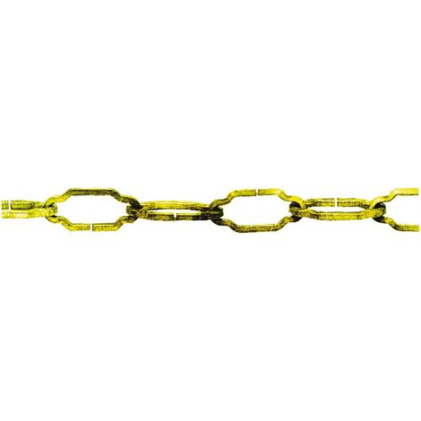 CATENA PER LAMPADARI QUADRA  bronzata MT 25