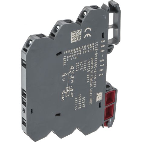 RS PRO Relais sans accrochage 1 RT, bobine 24V c.c. Rail DIN ( Prix pour Paquet de 5 ) (1/3)