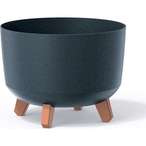 Prosperplast Blumentopf GRACIA Eco Wood Standard Anthrazit 29 cm (1/5)