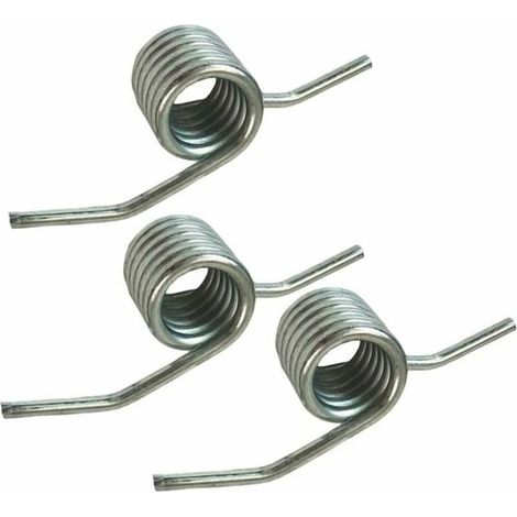 Ressort de rappel de poignée de torsion pour cric hydraulique 3T – Acier à ressort – Lot de 3 pièces – Couleur argent (1/3)
