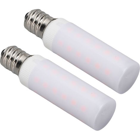 2PCS LED Flame Effect Light Bulb E14 2W 200LM PC Flame Flicker Light Bulb pour les décorations intérieures extérieures de patio de vacances