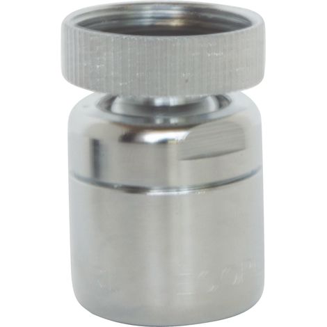 Raccord sanitaire - Rotule avec aérateur débit : 8L/min - F22/100  M24/100 (1/4)