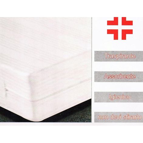 Trade Shop - Cubre Colchón Sanitario Doble 2 Plazas Con Cremallera -