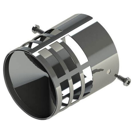 KAPPA 120 Griglia scarico fumi orizzontale inox - Diam. Int. mm 100 156176