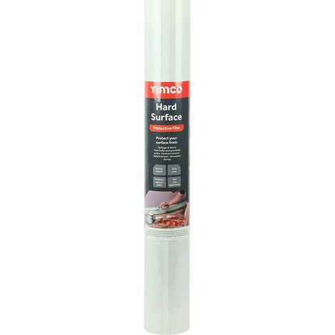 TIMCO Protective Film For Hard Surfaces - 50m x 0.6m