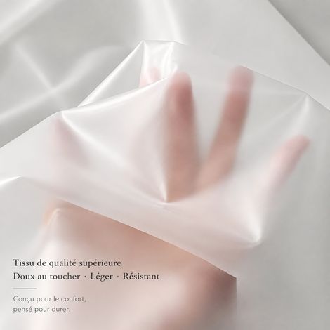 Housse de protection pour mobilier de jardin en PVC translucide dépoli transparent pvc 30 × 25 × 5 cm 120 g – Livraison gratuite
