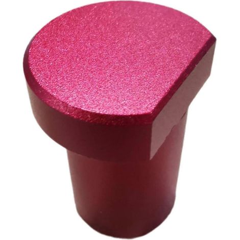 Étau de serrage pour établi en alliage d'aluminium, insert de frein d'établi, bouchon de positionnement pour établi de rabotage, butée d'établi-20mm-red
