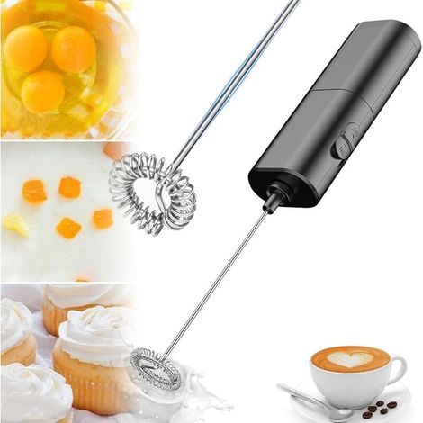Mini Fouet Mélangeur Électrique, Milk Frother, Mélangeur, Mini Foamer, Mini Fouet À Café