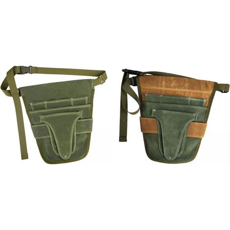 Ensemble de 2 pièces comprenant une ceinture porte-outils et sacoche (1/5)