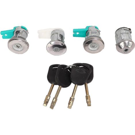 Kit de cylindre de serrure de porte de hayon avec contacteur d'allumage, en alliage d'aluminium, pour Ford Falcon EA EB ED EF EL