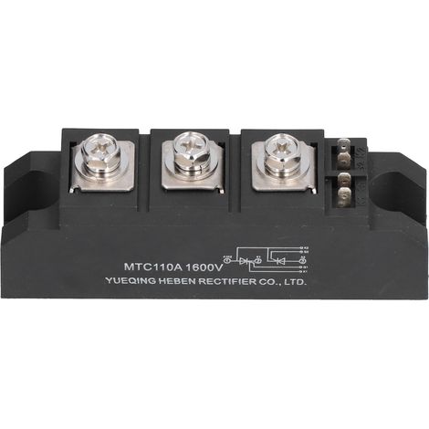 Pont Redresseur à Thyristors 3 Broches MTC110A 1600V pour Contrôle de Circuit (1/5)