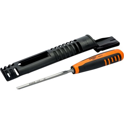 Bahco Hohlbeitel mit gummiertem Griff, 6 mm (1/4)