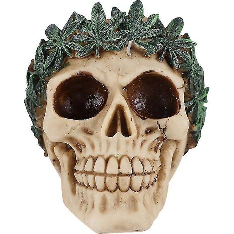 1 Stück Totenkopf-Dekoration für Halloween