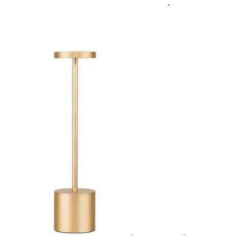 royaluxe-Lampe de table sans fil rechargeable, Lampe exterieur LED sans fil portable, Lampe Chevet Intensité Variable à 3 Niveaux de Luminosité pour Buffet/Restaurant/Chambre à Coucher 1800mah