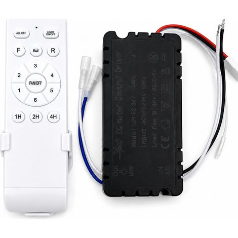 Kit de Mando para Ventilador Bandido Fabrilamp, Repuesto Compatible con Bandido 2025 y Guerrero 2026, Control Remoto (1/3)