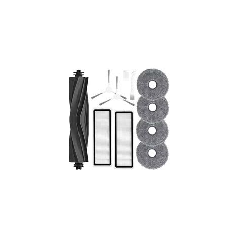 Kit d'Accessoires de Rechange Compatible Avec Dreame Bot L10 Prime/Pro - Aspirateur Robot, Brosse en Caoutchouc, Filtre HEPA, Brosse Latérale, Chiffon (1/4)