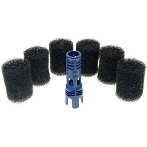 Buse anti-projection RTGPT avec 6 brosses en mousse pour robot piscine Polaris 280, équivalent à la Tail Sweep Pro TSP10S