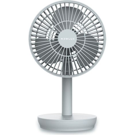 Newlux Ventilador de Sobremesa Azul USB Desk W300
