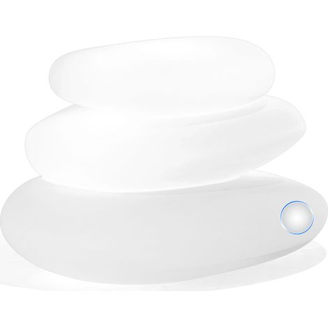 Gartenmöbelzubehör Lampe 75X62X47 h mod. Eden Bright Weisse Lampe